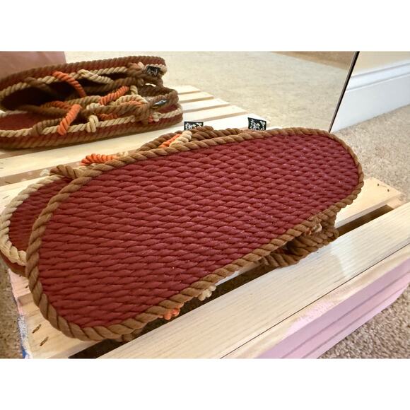 Nomadic State of Mind Hemp Sandals - Women's Size 7 - Picture 2 of 4